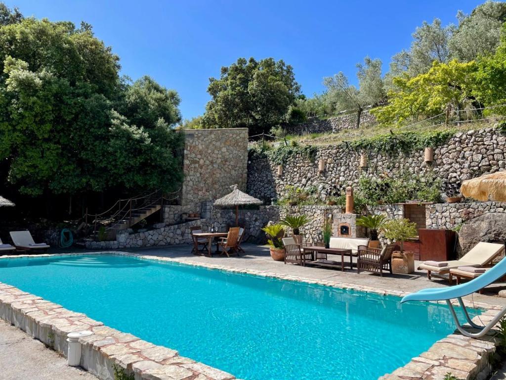 Fabulous Rustic Villa Set On Mountain With Unique Views Valldemossa  Eksteriør billede